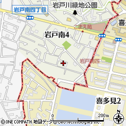 東京都狛江市岩戸南4丁目24-29周辺の地図