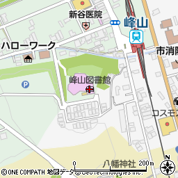 京丹後市立峰山図書館周辺の地図