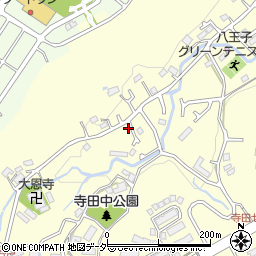 東京都八王子市寺田町935-17周辺の地図