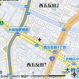 カレーハウスＣｏＣｏ壱番屋五反田山手通店周辺の地図