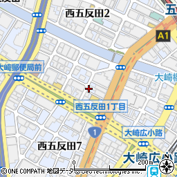 メディカジャパン五反田ケアステーションそよ風周辺の地図