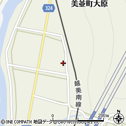 岐阜県郡上市美並町大原2526周辺の地図