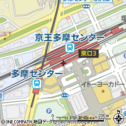 日本一小田急マルシェ多摩センター店周辺の地図