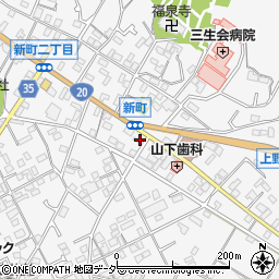 株式会社小野石材店上野原支店周辺の地図