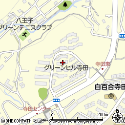 東京都八王子市寺田町432-85周辺の地図
