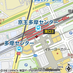 みずほ銀行小田急マルシェ多摩センター ＡＴＭ周辺の地図