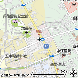 京都銀行峰山支店 ＡＴＭ周辺の地図