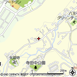 東京都八王子市寺田町930-1周辺の地図