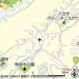 東京都八王子市寺田町636-11周辺の地図