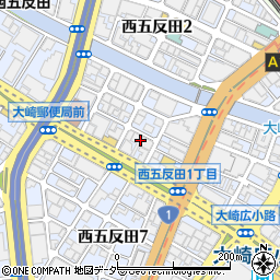 住江織物株式会社　機能資材事業部東京営業部周辺の地図