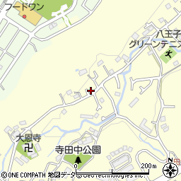 東京都八王子市寺田町931周辺の地図