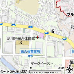 リパーク東五反田２丁目第１２駐車場周辺の地図