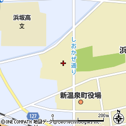 兵庫県美方郡新温泉町浜坂2748-4周辺の地図