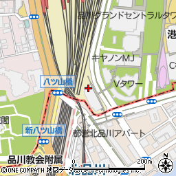 株式会社京王設備サービス　京王品川ビル事業所周辺の地図