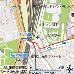 くら寿司 品川駅前店周辺の地図