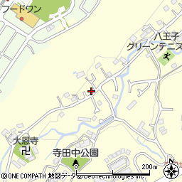 東京都八王子市寺田町931-4周辺の地図