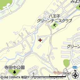 東京都八王子市寺田町619周辺の地図