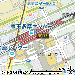 すし屋 銀蔵 多摩センター店周辺の地図