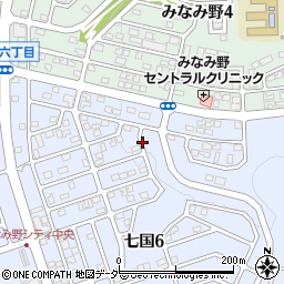 木下邸_七国akippa駐車場周辺の地図