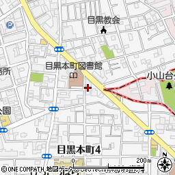 碑文谷製パン株式会社周辺の地図
