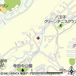東京都八王子市寺田町635周辺の地図