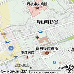 京丹後市　寄り添い支援・総合サポートセンター周辺の地図