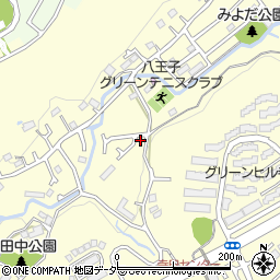 東京都八王子市寺田町616-18周辺の地図
