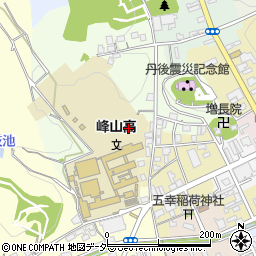 京都府京丹後市峰山町古殿周辺の地図