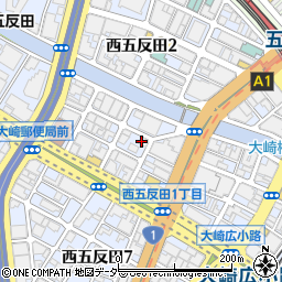 ナマステ東京レストラン五反田店周辺の地図
