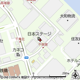 千葉県浦安市千鳥周辺の地図