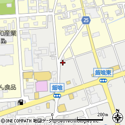 カネコリース甲府昭和営業所周辺の地図