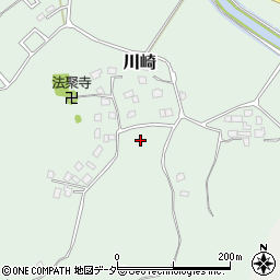 千葉県山武市川崎周辺の地図
