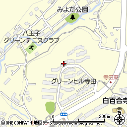 東京都八王子市寺田町432-92周辺の地図