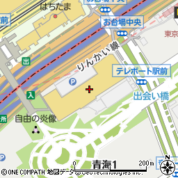 ラ オハナ ダイバーシティ東京店周辺の地図