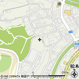 松木台公園周辺の地図