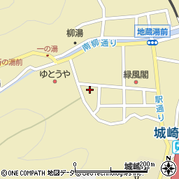 城崎文芸館周辺の地図