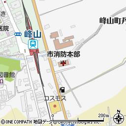 京丹後市消防本部周辺の地図