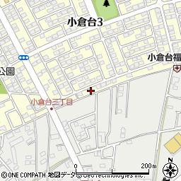 千葉県千葉市若葉区小倉台3丁目35-2周辺の地図