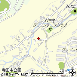 東京都八王子市寺田町616-6周辺の地図