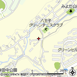 東京都八王子市寺田町616-4周辺の地図
