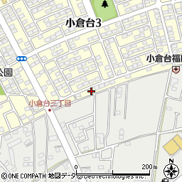 千葉県千葉市若葉区小倉台3丁目35-3周辺の地図