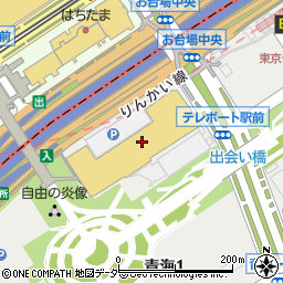 マツモトキヨシダイバーシティ東京プラザ店周辺の地図