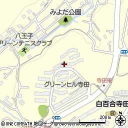 東京都八王子市寺田町432-91周辺の地図