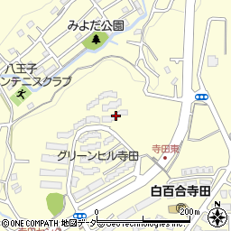 東京都八王子市寺田町432-87周辺の地図
