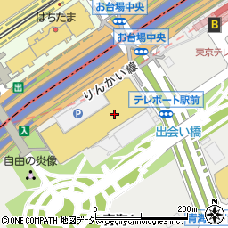どんぐり共和国・ダイバーシティ東京プラザ店周辺の地図