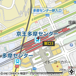 東京都多摩市落合1丁目10-1周辺の地図
