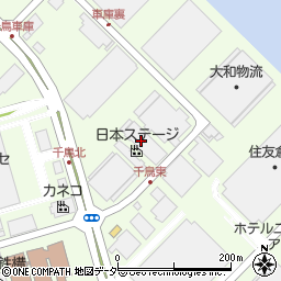 日本ステージ株式会社　東京浦安工場周辺の地図