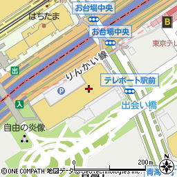 スケッチャーズ（Ｓｋｅｃｈｅｒｓ）　ダイバーシティ東京プラザ周辺の地図