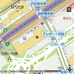 三代目文治 ダイバーシティ東京 プラザ店周辺の地図