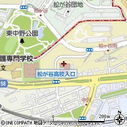 東京都水道局多摩水道改革推進本部　多摩給水管理事務所工務課周辺の地図